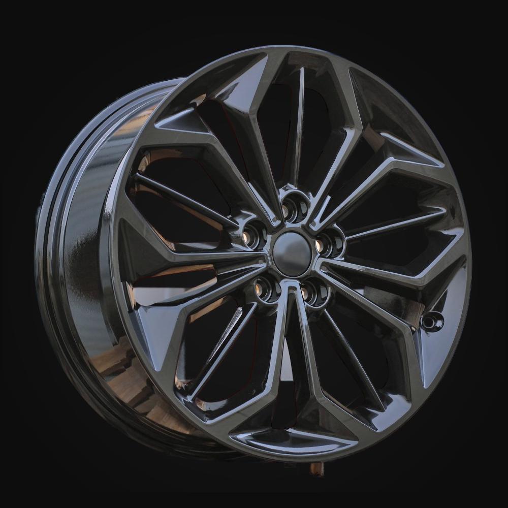 Wheel R18x8J  5X108  ET  55  63.3  FE187  (FBX216J)  Black (BL)  For FORD  (K8)  (HYBRID FORGED)