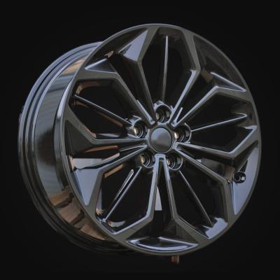 Wheel R18x8J  5X108  ET  55  63.3  FE187  (FBX216J)  Black (BL)  For FORD  (K8)  (HYBRID FORGED)