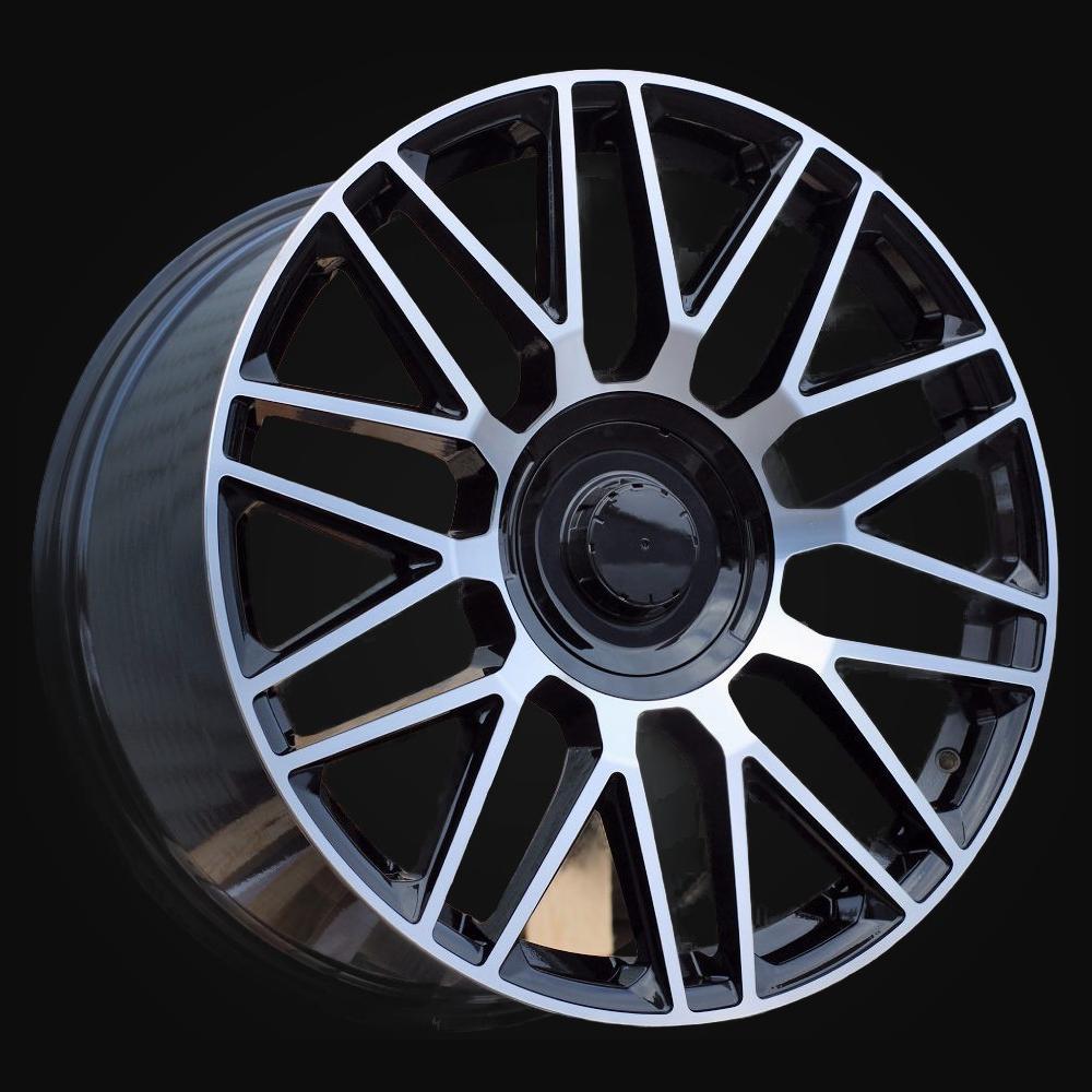 Wheel R21x11J  5X112  ET  55  66.6  FE230  Black Polished (MB)  For MER  (P2)  (Rear+Front (AKC 130 Eur) For New GLS)