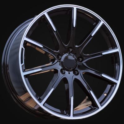 Wheel R21x10J  5X112  ET  46  66.6  FE236  Black Polished (MB)  For MER  (K7+Z6)  (BRABUS STYLE Rear+Front)