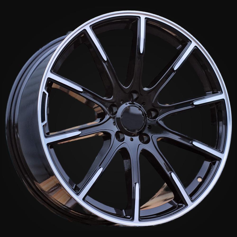 Wheel R21x11J  5X112  ET  55  66.6  FE236  Black Polished (MB)  For MER  (P)  (Style BRABUS For New GLS Rear+Front)