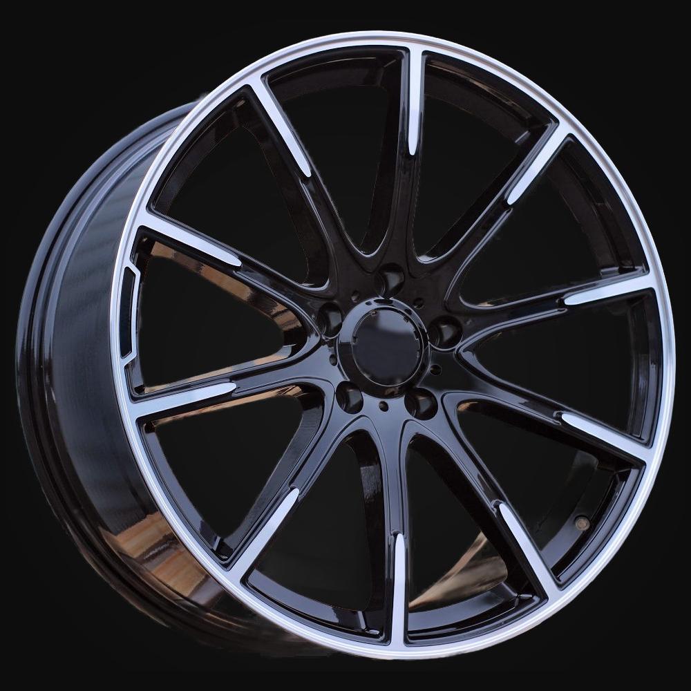 Wheel R22x10J  5X112  ET  40  66.6  FE236  Black Polished (MB)  For MER  (P+Z5)  (Style New BRABUS)