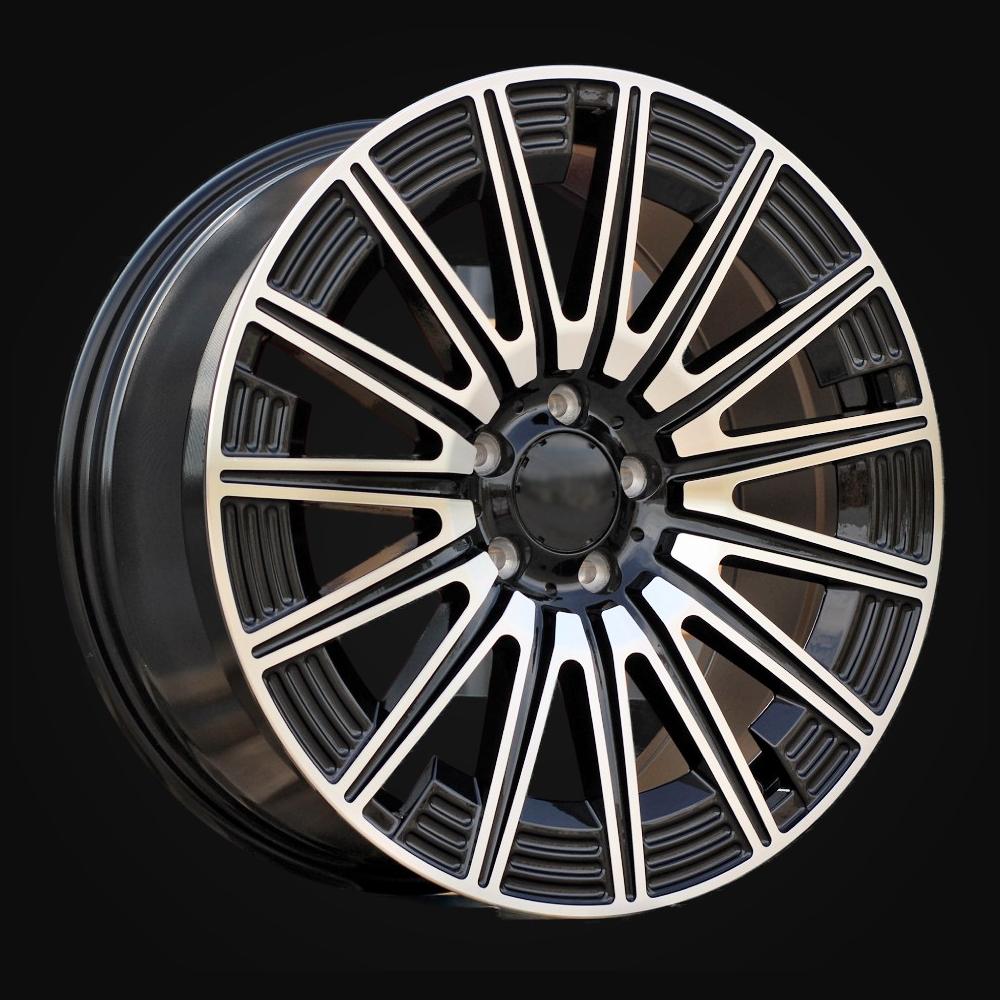 Wheel R20x9.5J  5X112  ET  51  66.6  FLB005  Black Polished (MB)  For MER  (Z3)  (HYBRID FORGED (E-Class Br214)Front+Rear)