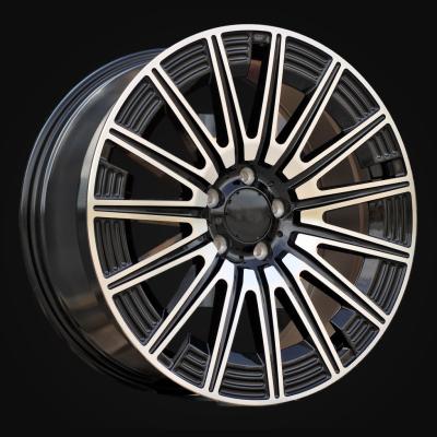 Wheel R19x8.5J  5X112  ET  43  66.5  FLB005  Black Polished (MB)  For MER  (P1)  (HYBRID FORGED Front+Rear New Model)