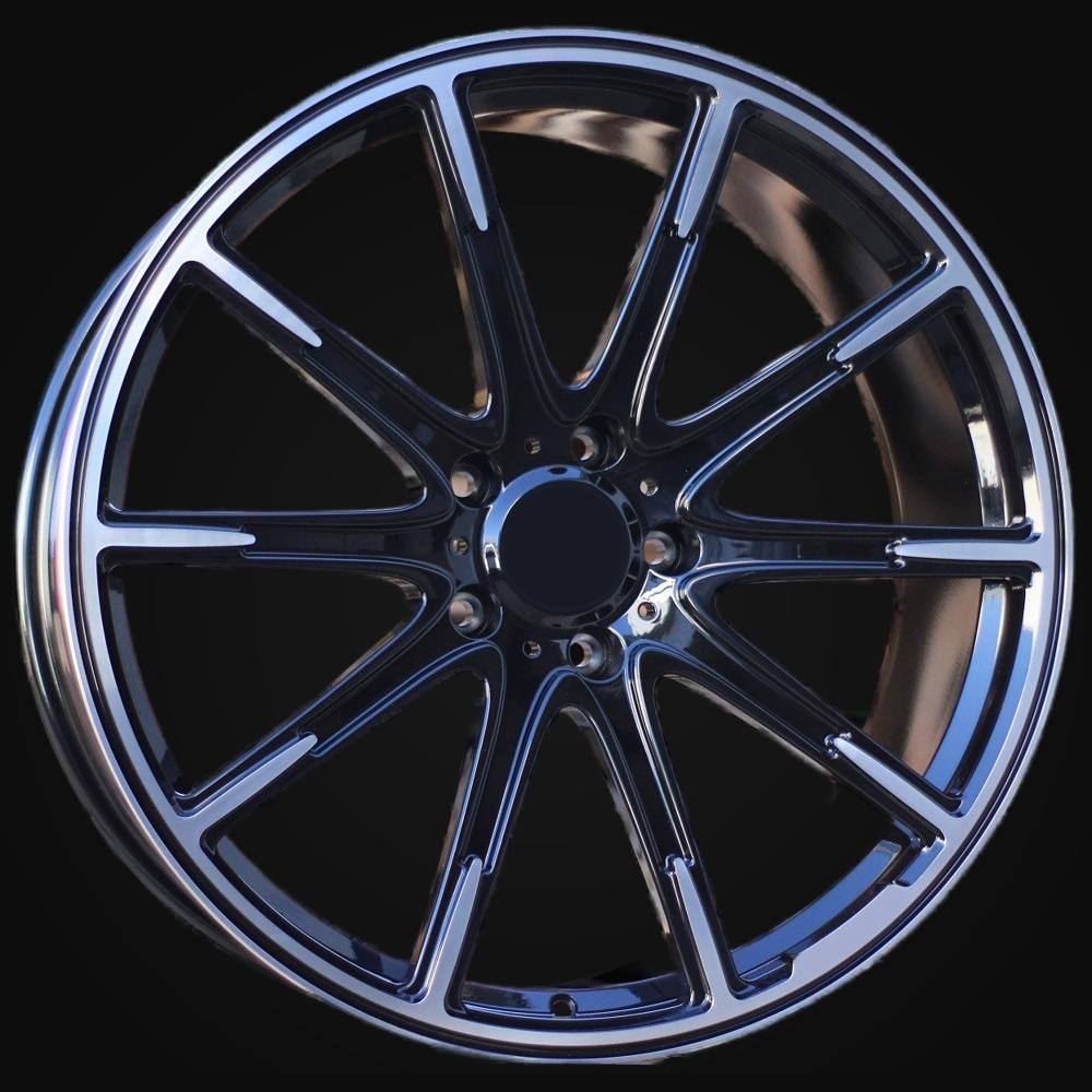 Wheel R22x10J  5X130  ET  30  84.1  FMB23  (FB0176P)  Black Polished (MB)  For MER  (K7)  (FORGED Brabus G Class)