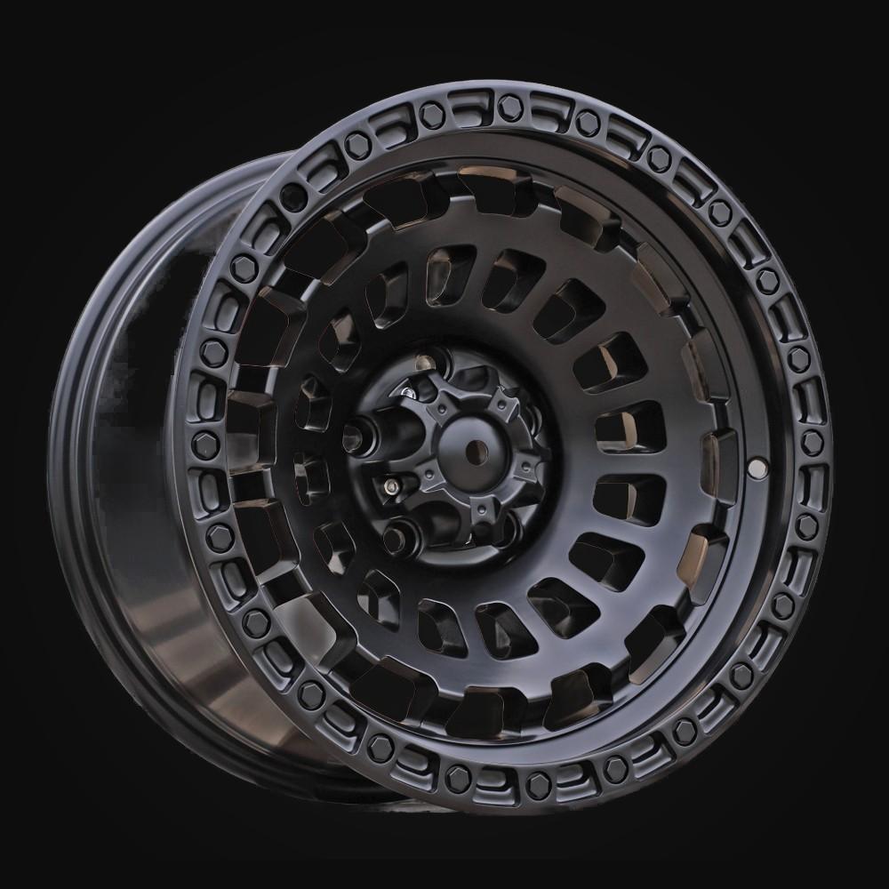 Wheel R17x9J  5X127  ET  M12  71.5  H1025  Black Matt (BM)  For 4X4  (P2)