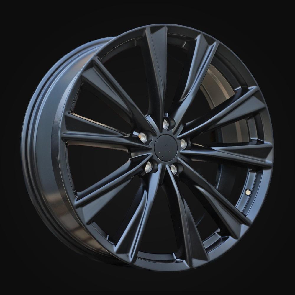 Wheel R19x8J  5X114.3  ET  30  60.1  H3202F  Black Half Matt (BLHM)  For LEX  (Z3)  (HYBRID FORGED)