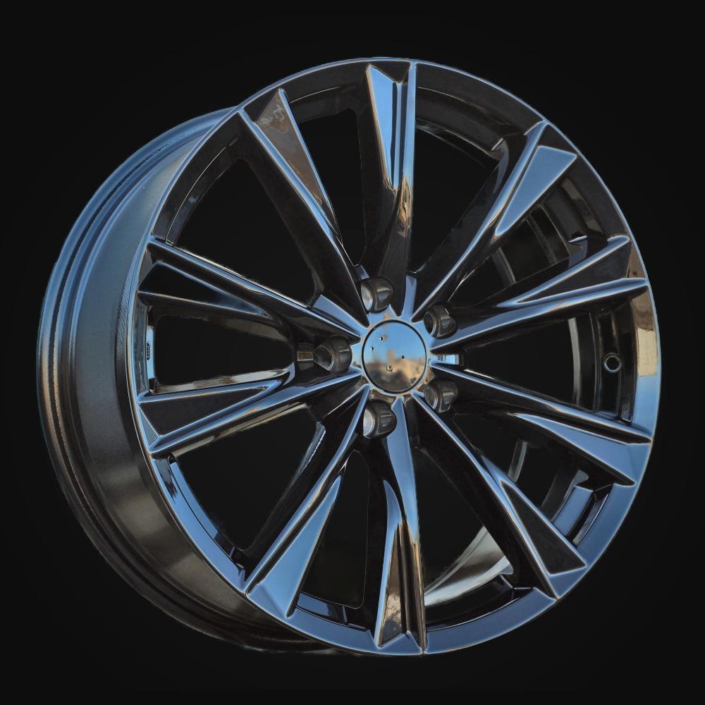 Wheel R19x8J  5X114.3  ET  35  60.1  H3202F  Black (BL)  For LEX  (K3)  (HYBRID FORGED)