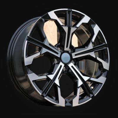 Wheel R19x8J  5X112  ET  27  66.6  H3457F  Black Polished (MB)  For BMW  (M+K7)  (HYBRID FORGED Rear+Front)