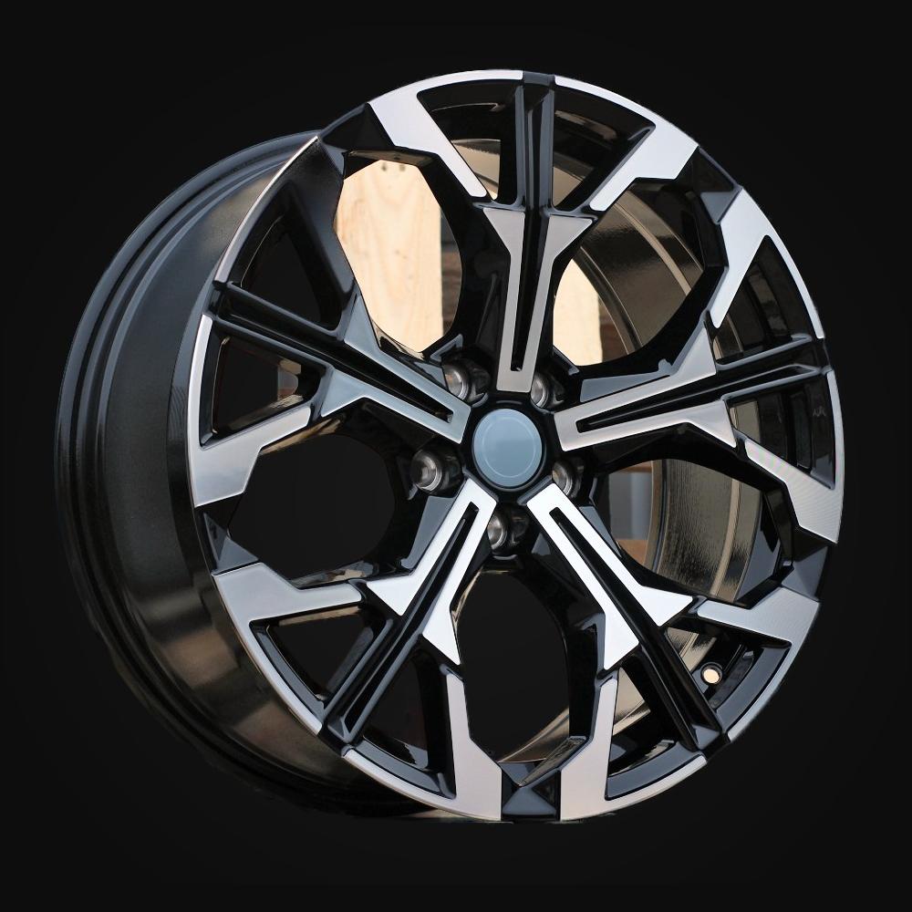 Wheel R18x8J  5X112  ET  27  66.6  H3457F  (F8735)  Black Polished (MB)  For BMW  (M)  (HYBRID FORGED)