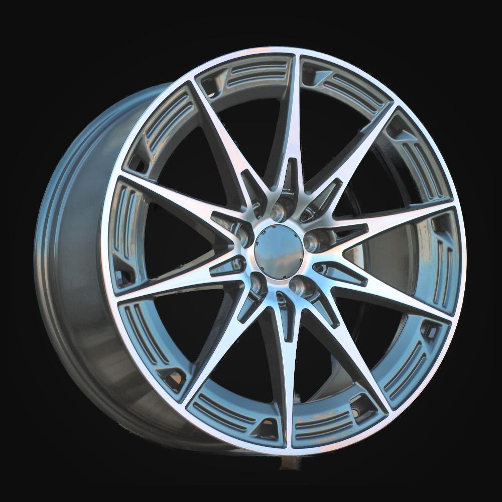 Wheel R19x8.5J  5X112  ET  36  66.6  H3500F  Grey Polished (MG)  For MER  (K3)  (HYBRID FORGED Rear+Front NEW Model)