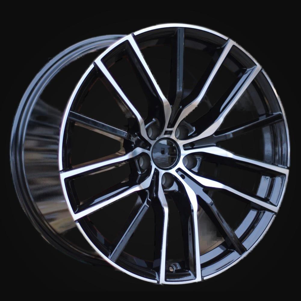 Wheel R21x11.5J  5X120  ET  37  74.1  H5032  Black Polished (MB)  For BMW  (P1)  (Rear+Front)