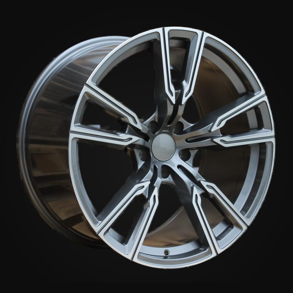 Wheel R21x10.5J  5X120  ET  40  74.1  H5033  Grey Polished (MG)  For BMW  (P)  (Rear+Front)