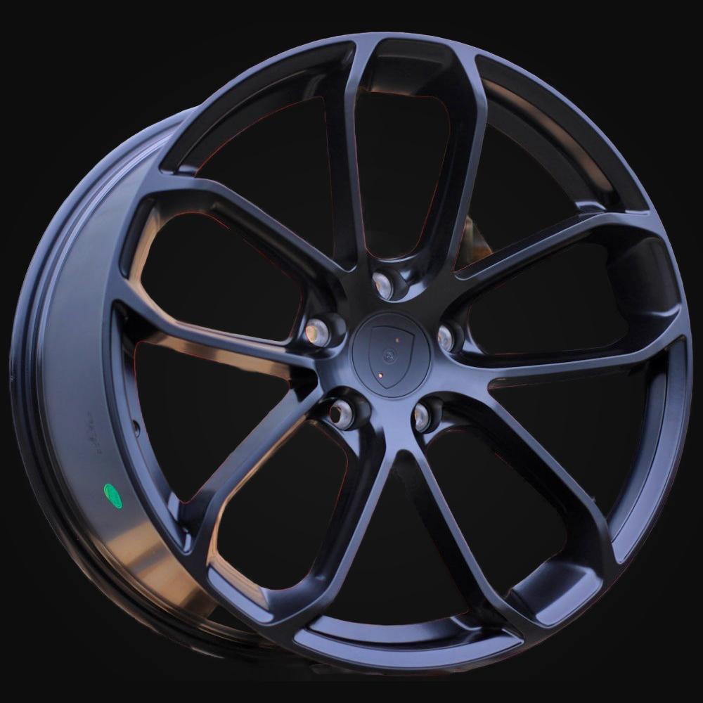Wheel R20x9J  5X130  ET  50  71.6  H5084  (3S5985)  Black Half Matt (BLHM)  For PORCH  (P)  (HYBRID FORGED (Rear+Front))
