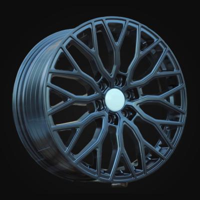 Wheel R18x8J  6X120  ET  48  74.6  HF2125  Satin Black (SB)  For FORD  (Z5)  (HYBRID FORGED (max 1050kg))