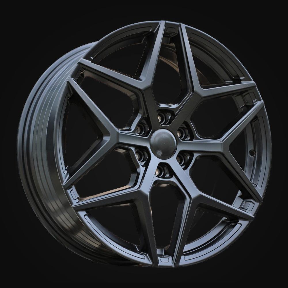 Wheel R20x8J  6X120  ET  48  74.6  HF6120  Satin Black (SB)  For FORD  (P2)  (HYBRID FORGED 1050KG)