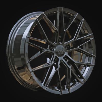 Wheel R17x7.5J  5X108  ET  40  67.1  HX035J  (FBX005J)  Black (BL)  For HAXER  (Z3)  (HYBRID FORGED)