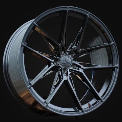 Wheel R22x9J  5X120  ET  30  72.6  HX036J  Black (BL)  For HAXER  (K4)  (OLD CAP)