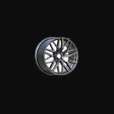 Wheel R20x8.5J  5X120  ET  35  65.1  I0210  Black (BL)  For VW  (K7)