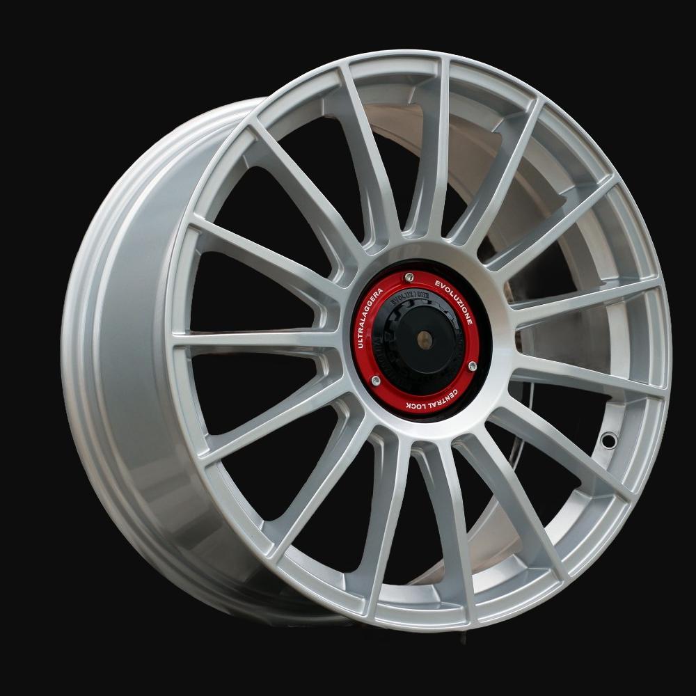 Felge R19x8.5J  10X100/112  ET  45  73.1  I0257  (F9728)  Silver (SI)  For RACIN  (Z6)  (HYBRID FORGED OZ Style)