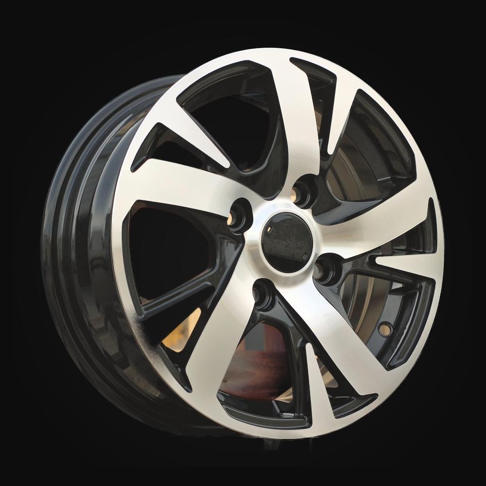 Wheel R14x5.5J  4X114.3  ET  45  60.1  I5391  Black Polished (MB)  For RACIN  (A)