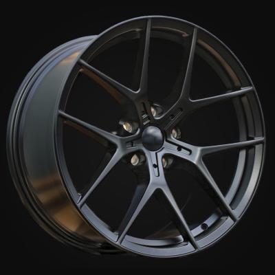 Wheel R18x8J  5X120  ET  34  72.6  I5484  Black Half Matt (BLHM)  For BMW  (Z3+K7)  (Rear+Front)