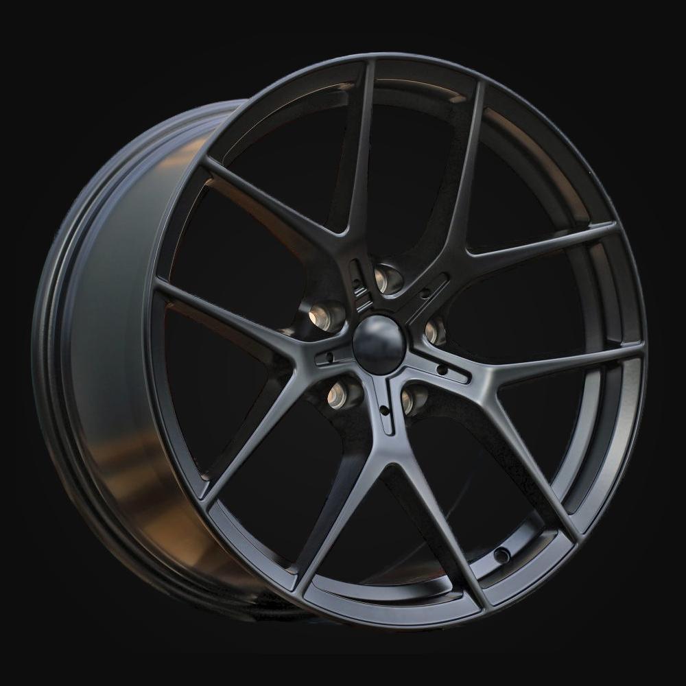 Wheel R18x9J  5X120  ET  40  72.6  I5484  Black Half Matt (BLHM)  For BMW  (Z6)  (Rear+Front)