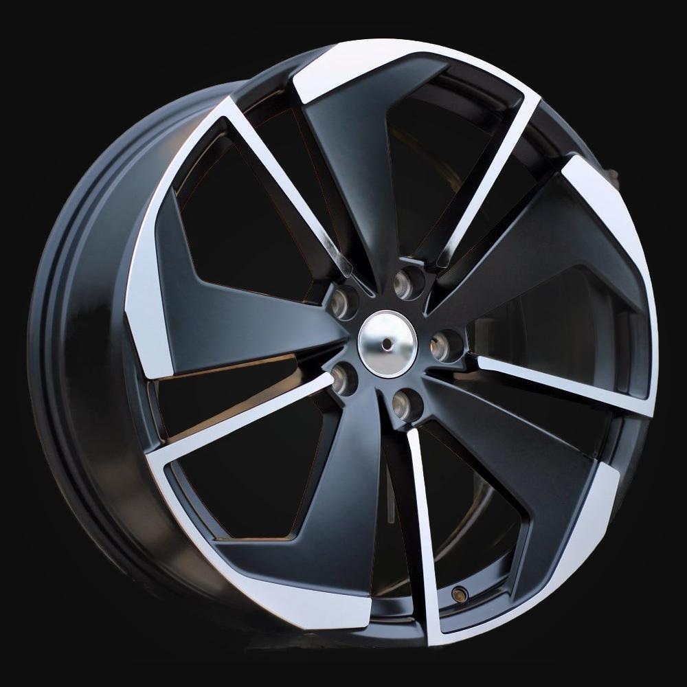 Wheel R19x8J  5X112  ET  45  57.1  I5579  Black Polished Half Matt (MBHM)  For SKODA  (K7)