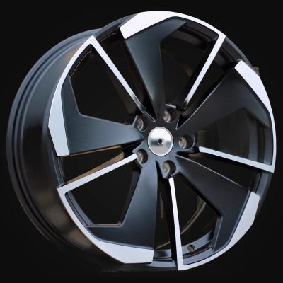 Wheel R19x8J  5X112  ET  45  57.1  I5579  Black Polished Half Matt (MBHM)  For SKODA  (K7)