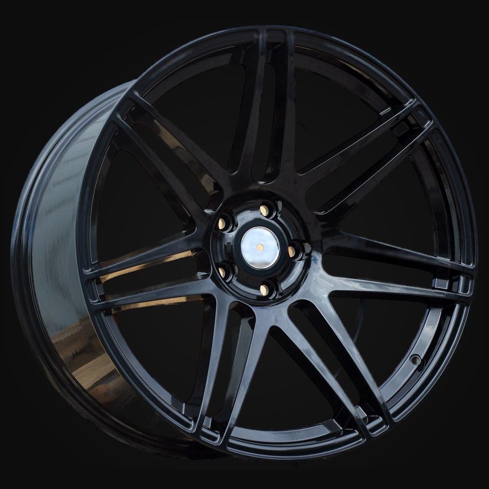 Ratlankis R22x12J  5X120  ET  35  74.1  A6114  Black (BL)  For BMW  (P)  (Rear+Front)