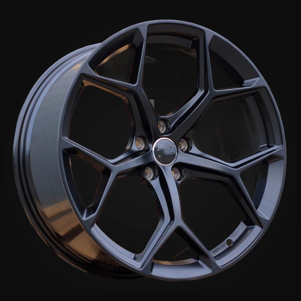 Wheel R21x9J  5X112  ET  35  66.5  I5598  (FBX112J)  Black Half Matt (BLHM)  For AUD  (Z5+A)  (HYBRID FORGED)