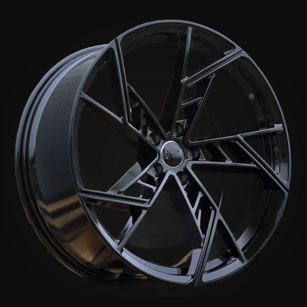 Wheel R18x8J  5X112  ET  40  66.5  I5611  Black (BL)  For AUD  (K7)  (New ABT Style)