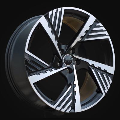 Wheel R22x9.5J  5X112  ET  36  66.5  I5639  Black Polished Half Matt (MBHM)  For AUD  (Z5)  (Q8 E-tron)