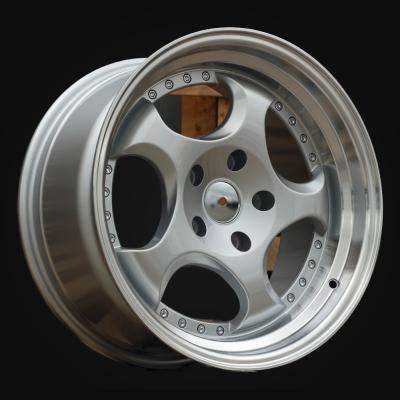 Wheel R17x8.5J  5X120  ET  25  74.1  L2384  Silver+Polished Lip (SP)  For BMW  (P1)  (REAR+FRONT)