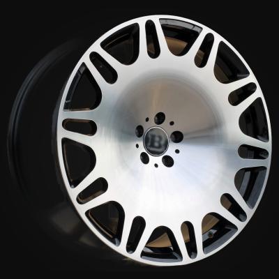 Wheel R22x10.5J  5X112  ET  38  66.6  XE629  Black Polished (MB)  For MER  (K4+P1)  (HYBRID FORGED New BRABUS (Front+Rear))