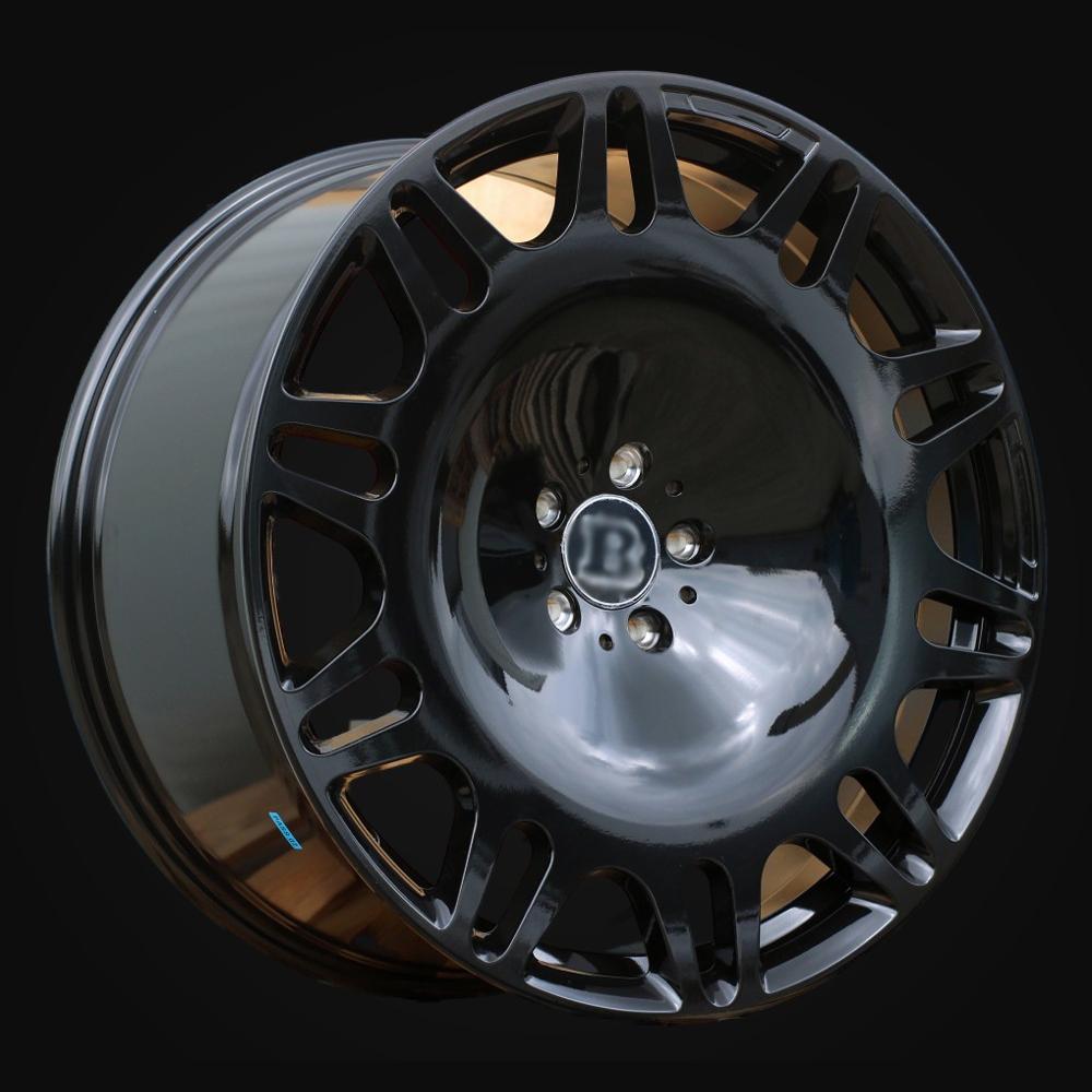 Wheel R22x9J  5X112  ET  32  66.6  XE629  Black (BL)  For MER  (P2)  (HYBRID FORGED New BRABUS (Front+Rear))