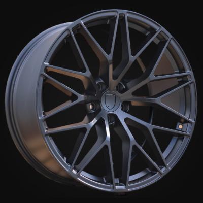 Ratlankis R20x10J  5X112  ET  19  66.5  3S1067  (IN0397)  Black Half Matt (BLHM)  For PORCH  (P2+Z6)  (Rear+Front (HYBRID FORGED))