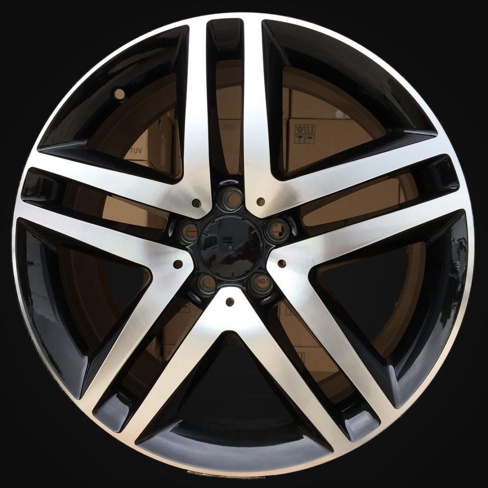 Wheel R19x8J  5X112  ET  52  66.6  XFE69  Black Polished (MB)  For MER  (P2)  ((Max load 980kg))