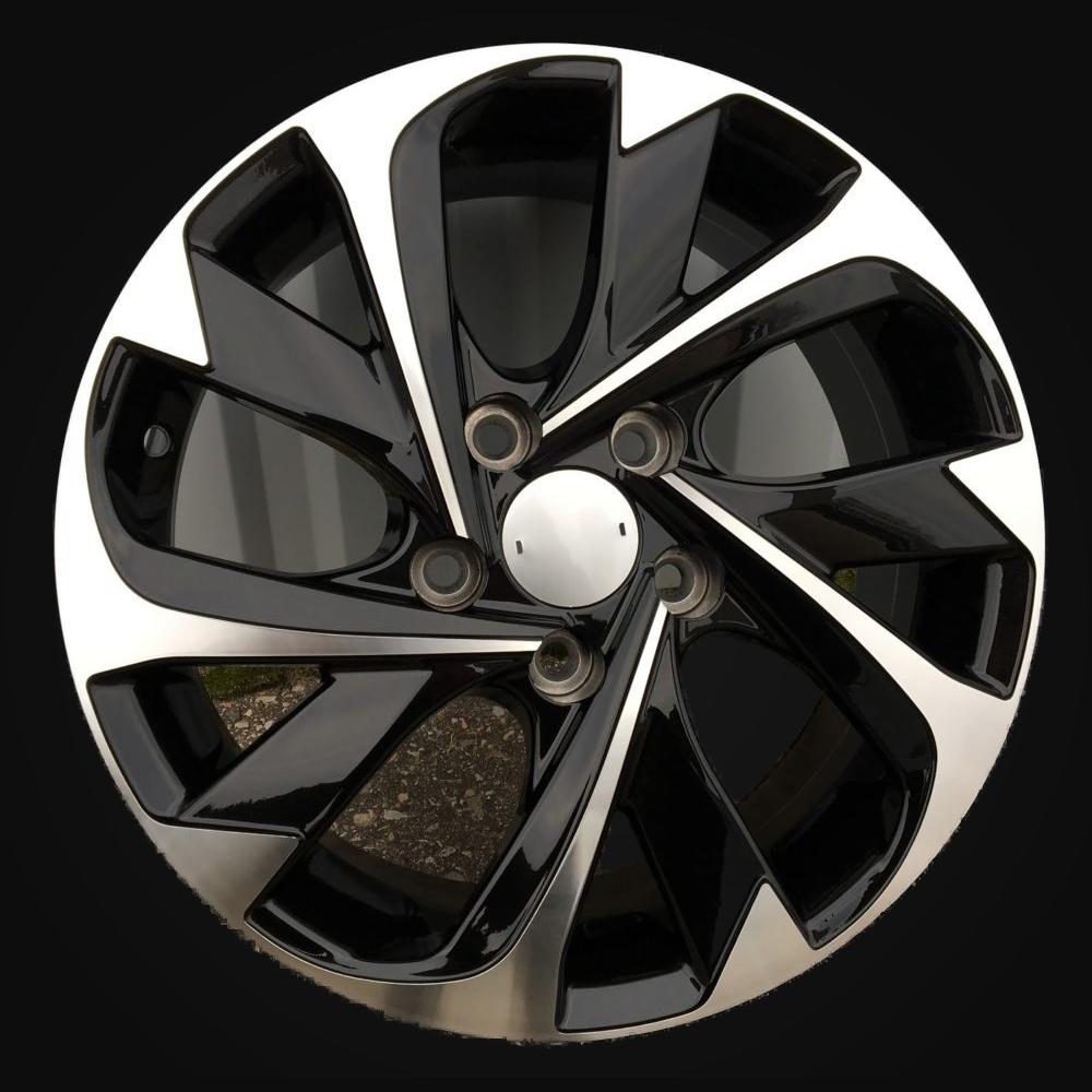 Wheel R16x6.5J  5X100  ET  40  54.1  XFE89  Black Polished (MB)  For TOYOT  (R)