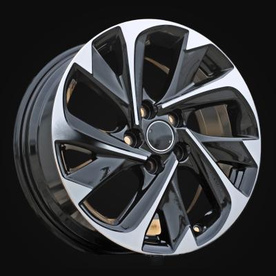 Wheel R17x7J  5X114.3  ET  50  60.1  XFE89  (BYD2010)  Black Polished (MB)  For TOYOT  (Z2+Z1)