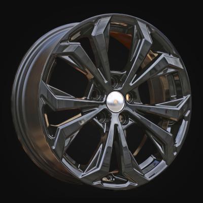 Wheel R18x7J  5X114.3  ET  35  60.1  Y1133  (FBX247J)  Black (BL)  For TOYOT  (Z5+Z6+Z7)  (HYBRID FORGED New RAV-4)