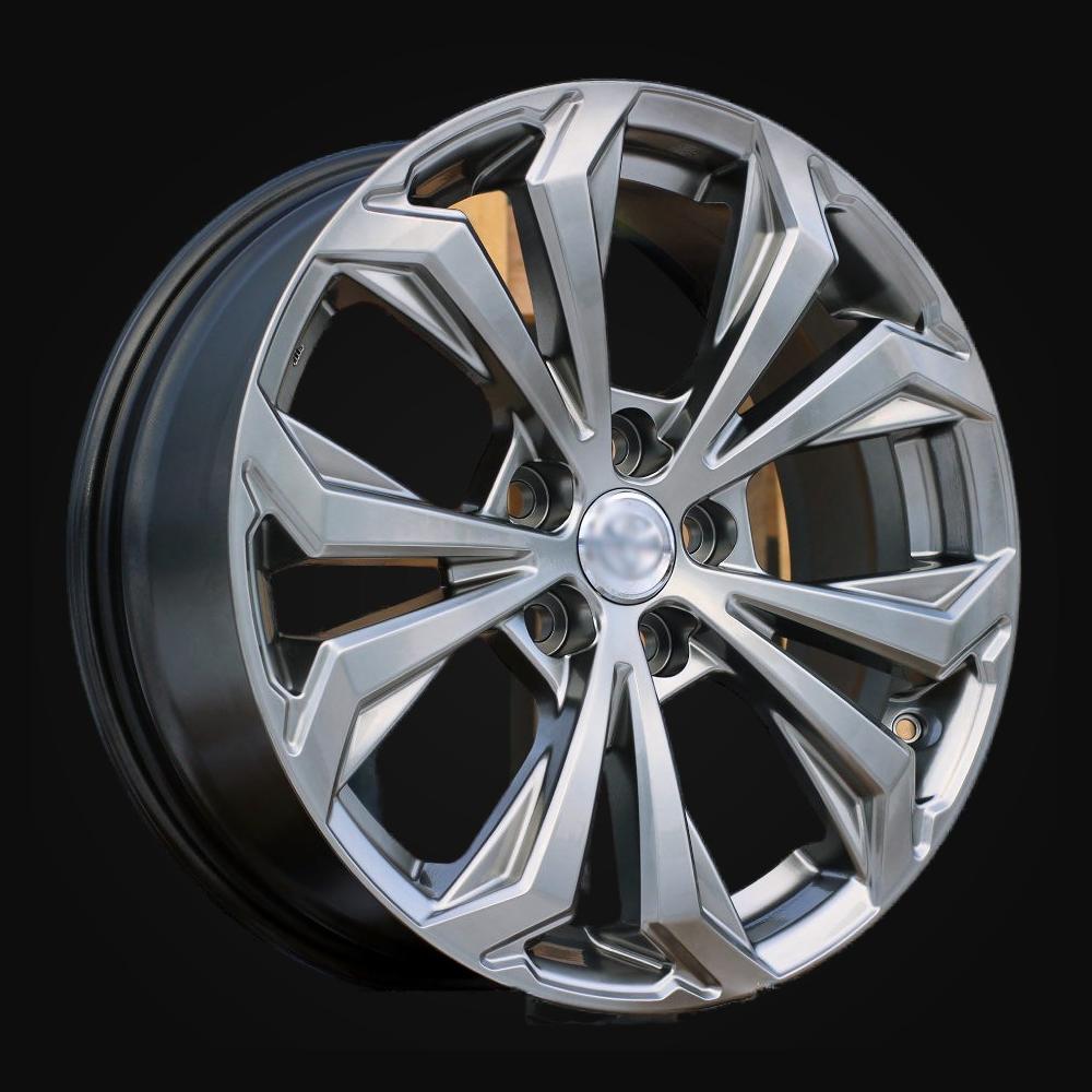 Wheel R18x7J  5X114.3  ET  35  60.1  Y1133  (FBX247J)  Hyper Black (HB)  For TOYOT  (K8+M)  (HYBRID FORGED New RAV-4)