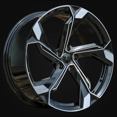 Wheel R21x9J  5X112  ET  31  66.5  Y1201  (FBX150J)  Black Polished (MB)  For AUD  (Z5)  (HYBRID FORGED)