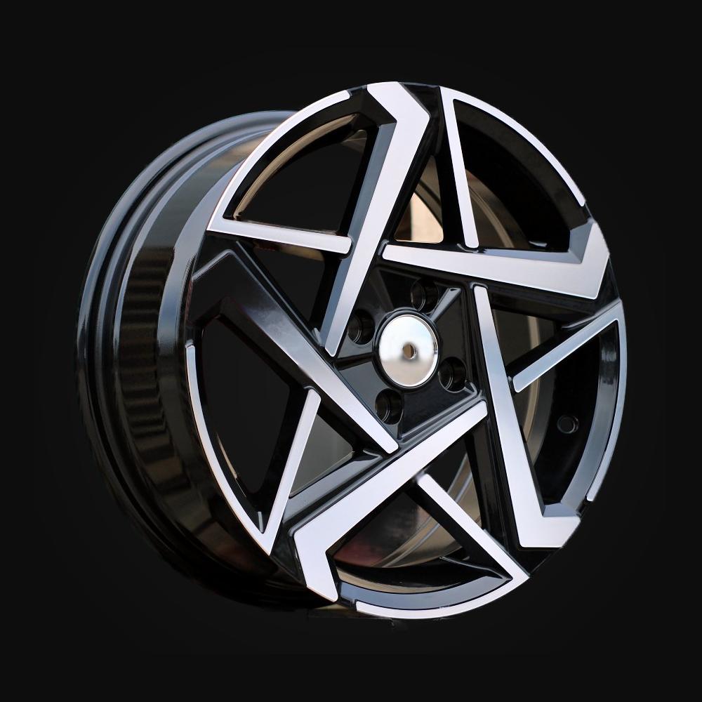 Wheel R16x6.5J  4X100  ET  45  54.1  Y1237  Black Polished (MB)  For HYUND  (K4)