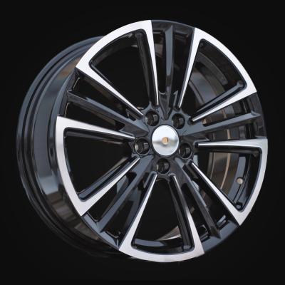 Wheel R17x7J  5X100  ET  47  57.1  Y1257  Black Polished (MB)  For SEAT  (Z7)