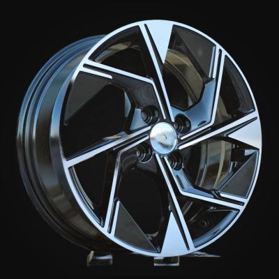 Wheel R16x6.5J  4X100  ET  45  54.1  Y1265  Black Polished (MB)  For KIA  (D4)