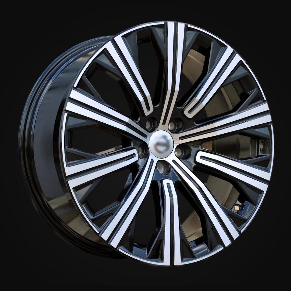 Wheel R20x9J  5X108  ET  39  63.4  F0054  (TL0054NW)  Black Polished (MB)  For VOLVO  (P1)