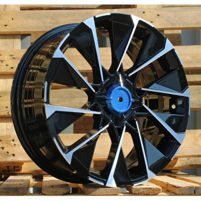 Wheel R16x6.5J  4X100  ET  37  60.1  I2102  (HF2102)  Black Polished (MB)  For RENAU  (Z5+Z7)  (HYBRID FORGED)