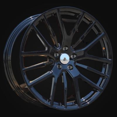 Wheel R21x10.5J  5X114.3  ET  42  67.1  H3022  (FB0312)  Black (BL)  For MASER  (K7)  (FORGED Maserati (Rear+Front))