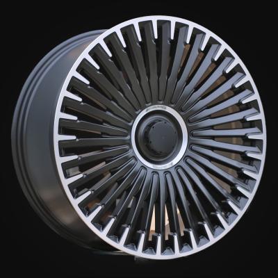 Wheel R21x9J  5X112  ET  30  66.6  H3286F  Black Polished Half Matt (MBHM)  For MER  (Z3)  (HYBRID FORGED Front+Rear)
